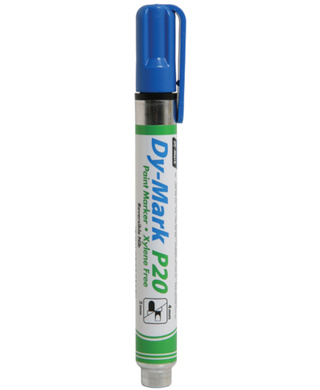 WORKWEAR, SAFETY & CORPORATE CLOTHING SPECIALISTS 12072003 - P20 Paint Marker - Single Blue