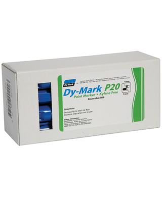 WORKWEAR, SAFETY & CORPORATE CLOTHING SPECIALISTS 12072003 - P20 Paint Marker Blue Pack12