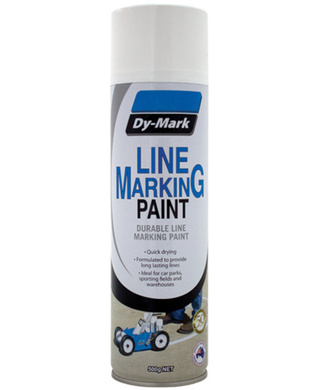 WORKWEAR, SAFETY & CORPORATE CLOTHING SPECIALISTS - 41015011, Dy-Mark Line Marking White, 500gm