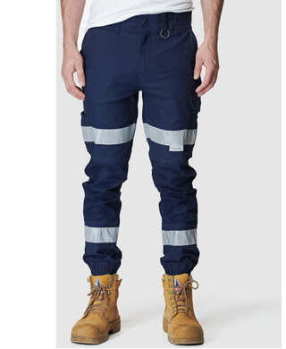 WORKWEAR, SAFETY & CORPORATE CLOTHING SPECIALISTS MENS REFLECTIVE CUFFED PANT