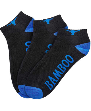 WORKWEAR, SAFETY & CORPORATE CLOTHING SPECIALISTS - WORKWEAR BAMBOO ANKLE SOCK 3 PK