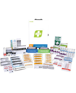 WORKWEAR, SAFETY & CORPORATE CLOTHING SPECIALISTS First Aid Kit, R2, Constructa Max Kit, Metal Wall Mount