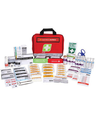 WORKWEAR, SAFETY & CORPORATE CLOTHING SPECIALISTS First Aid Kit, R2, Electrical Workers Kit, Soft Pack
