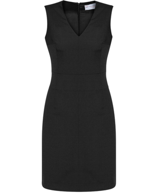 WORKWEAR, SAFETY & CORPORATE CLOTHING SPECIALISTS Womens Sleeveless V Neck Dress