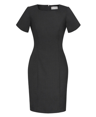 WORKWEAR, SAFETY & CORPORATE CLOTHING SPECIALISTS Comfort Wool - Womens Short Sleeve Shift Dress