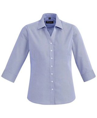 WORKWEAR, SAFETY & CORPORATE CLOTHING SPECIALISTS - Boulevard - Hudson Womens 3/4 Sleeve Shirt