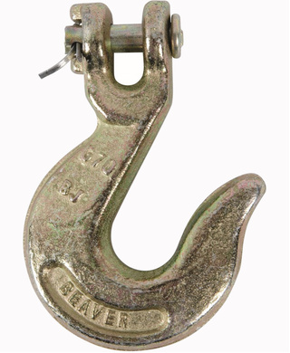 WORKWEAR, SAFETY & CORPORATE CLOTHING SPECIALISTS Clevis Slip Hook High Ten 10mm L.C 6000kgs