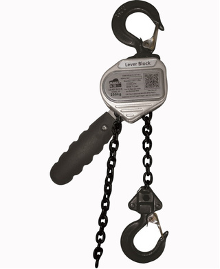 WORKWEAR, SAFETY & CORPORATE CLOTHING SPECIALISTS Lever Block Beaver 3S 500kg 1.5M Aluminium Gunmetal