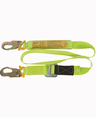 WORKWEAR, SAFETY & CORPORATE CLOTHING SPECIALISTS Lanyard Web B-Safe Industrial HD Adjustable 2M f/w Double Action Hooks