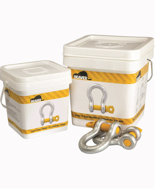 WORKWEAR, SAFETY & CORPORATE CLOTHING SPECIALISTS CSA 10mm 1LEG 2mtr C/W Clevis Self Locking Hook & Clevis Grab Hook
