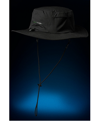 WORKWEAR, SAFETY & CORPORATE CLOTHING SPECIALISTS CP-14 - Tech Boonie Hat (3 Pack) - Black - One Size