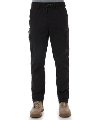 WORKWEAR, SAFETY & CORPORATE CLOTHING SPECIALISTS - WP-12 - ELASTIC WAIST STRETCH RIPSTOP WORK PANT