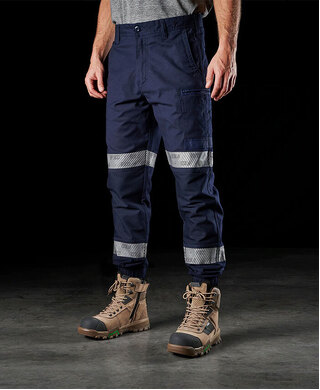 WORKWEAR, SAFETY & CORPORATE CLOTHING SPECIALISTS - WP-4 Work Pant Cuff - Taped