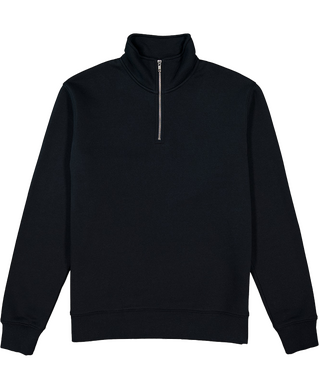 WORKWEAR, SAFETY & CORPORATE CLOTHING SPECIALISTS - Black Mens Everyday 1/4 Zip