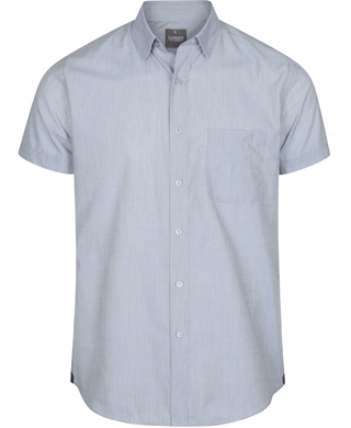 WORKWEAR, SAFETY & CORPORATE CLOTHING SPECIALISTS - SMITH - MEN'S END ON END SHORT SLEEVE SHIRT