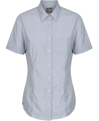 WORKWEAR, SAFETY & CORPORATE CLOTHING SPECIALISTS - SMITH - WOMEN'S END ON END SHORT SLEEVE SHIRT