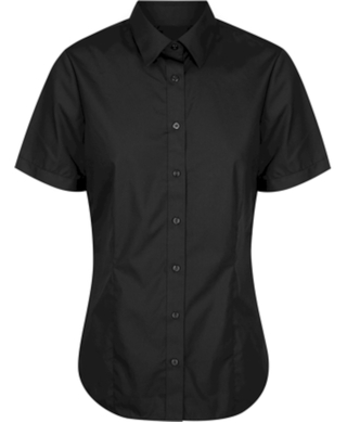 WORKWEAR, SAFETY & CORPORATE CLOTHING SPECIALISTS - NICHOLSON - WOMEN'S SHORT SLEEVE PREMIUM POPLIN SHIRT