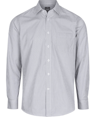 WORKWEAR, SAFETY & CORPORATE CLOTHING SPECIALISTS - WESTGARTH - MEN'S GINGHAM LONG SLEEVE SHIRT