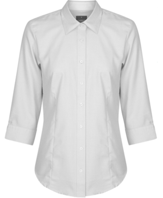 WORKWEAR, SAFETY & CORPORATE CLOTHING SPECIALISTS - Landsdowne - Womens Micro Step 3/4 Sl Shirt