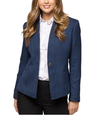 WORKWEAR, SAFETY & CORPORATE CLOTHING SPECIALISTS - Claremont - Women's Washable Textured Crop Jacket