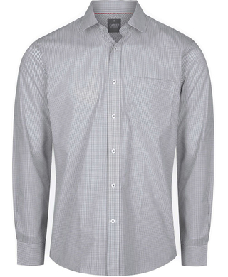 WORKWEAR, SAFETY & CORPORATE CLOTHING SPECIALISTS - FAWKNER - Men's Microcheck Shirt