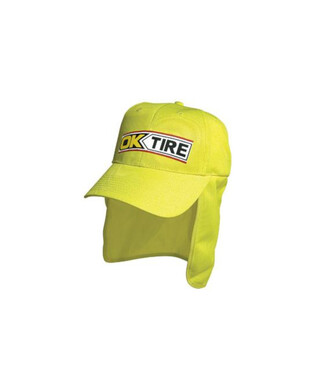 WORKWEAR, SAFETY & CORPORATE CLOTHING SPECIALISTS - Luminescent Safety Cap with Flap