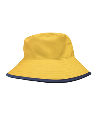 WORKWEAR, SAFETY & CORPORATE CLOTHING SPECIALISTS - Breathable Poly Twill Reversible Bucket Hat