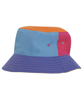 WORKWEAR, SAFETY & CORPORATE CLOTHING SPECIALISTS - Multi Colour Breathable P/T Bucket Hat