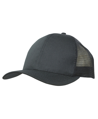 WORKWEAR, SAFETY & CORPORATE CLOTHING SPECIALISTS Recycled Breathable Poly Twill with Mesh Back Cap