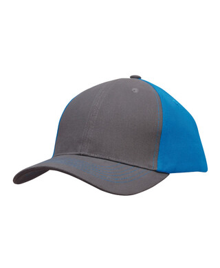 WORKWEAR, SAFETY & CORPORATE CLOTHING SPECIALISTS Brushed Heavy Cotton Contrast Cap
