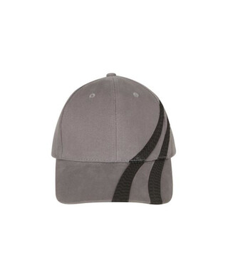 WORKWEAR, SAFETY & CORPORATE CLOTHING SPECIALISTS - Brushed Heavy Cotton Cap with Tyre Tracks