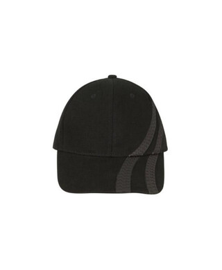 WORKWEAR, SAFETY & CORPORATE CLOTHING SPECIALISTS Brushed Heavy Cotton Cap with Tyre Tracks