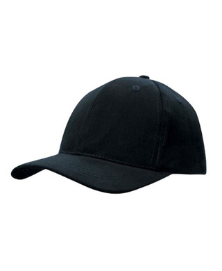 WORKWEAR, SAFETY & CORPORATE CLOTHING SPECIALISTS - Brushed Heavy Cotton Cap With Snap Back