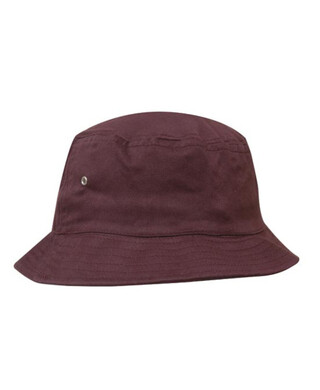 WORKWEAR, SAFETY & CORPORATE CLOTHING SPECIALISTS - Childs Brushed Sports Twill Bucket Hat