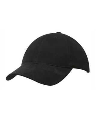 WORKWEAR, SAFETY & CORPORATE CLOTHING SPECIALISTS - Brushed Heavy Cotton Cap with Suede Peak