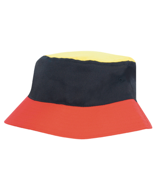 WORKWEAR, SAFETY & CORPORATE CLOTHING SPECIALISTS - Breathable Poly Twill Multicoloured Bucket Hat