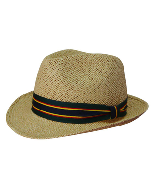 WORKWEAR, SAFETY & CORPORATE CLOTHING SPECIALISTS - Fedora Style String Straw Hat