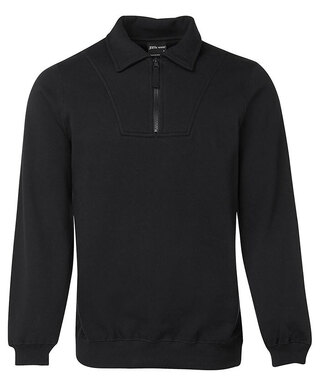 WORKWEAR, SAFETY & CORPORATE CLOTHING SPECIALISTS - JB's 1/2 Zip Fleecy Sweat