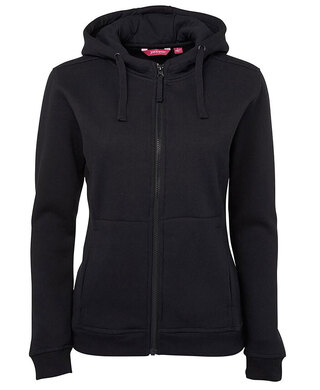 WORKWEAR, SAFETY & CORPORATE CLOTHING SPECIALISTS - JB's Ladies Full Zip Fleece Hoodie