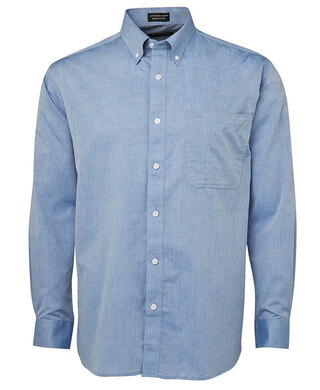 WORKWEAR, SAFETY & CORPORATE CLOTHING SPECIALISTS JB's Long Sleeve Fine Chambray Shirt 