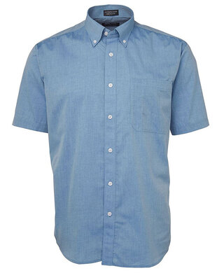 WORKWEAR, SAFETY & CORPORATE CLOTHING SPECIALISTS JB's Short Sleeve Fine Chambray Shirt 