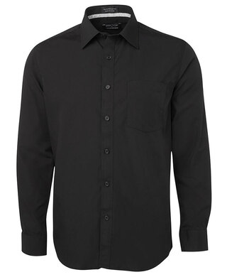 WORKWEAR, SAFETY & CORPORATE CLOTHING SPECIALISTS - JB's Long Sleeve Contrast Placket Shirt