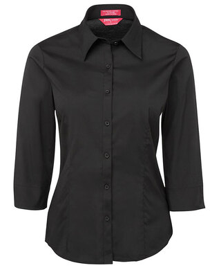 WORKWEAR, SAFETY & CORPORATE CLOTHING SPECIALISTS - JB's Ladies Urban 3/4 Poplin Shirt