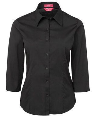 WORKWEAR, SAFETY & CORPORATE CLOTHING SPECIALISTS JB's Ladies Urban 3/4 Poplin Shirt