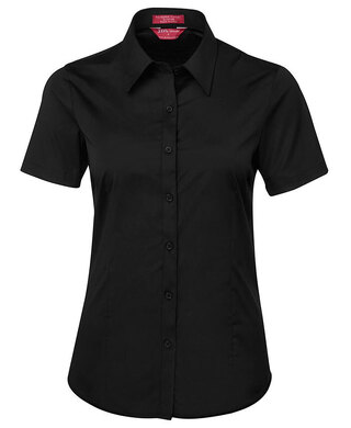WORKWEAR, SAFETY & CORPORATE CLOTHING SPECIALISTS JB's Ladies Urban Short Sleeve Poplin Shirt