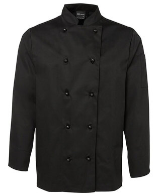 WORKWEAR, SAFETY & CORPORATE CLOTHING SPECIALISTS - JB's Long Sleeve Chef's Jacket