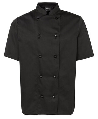 WORKWEAR, SAFETY & CORPORATE CLOTHING SPECIALISTS JB's Short Sleeve Chef's Jacket 