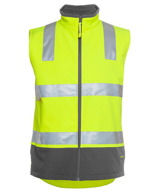 WORKWEAR, SAFETY & CORPORATE CLOTHING SPECIALISTS - JB's Hi Vis Day Night Softshell Vest