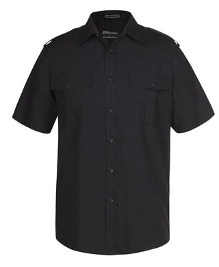 WORKWEAR, SAFETY & CORPORATE CLOTHING SPECIALISTS - JB's Short Sleeve Epaulette Shirt 