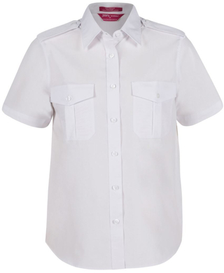 WORKWEAR, SAFETY & CORPORATE CLOTHING SPECIALISTS JB's Ladies Short Sleeve Epaulette Shirt